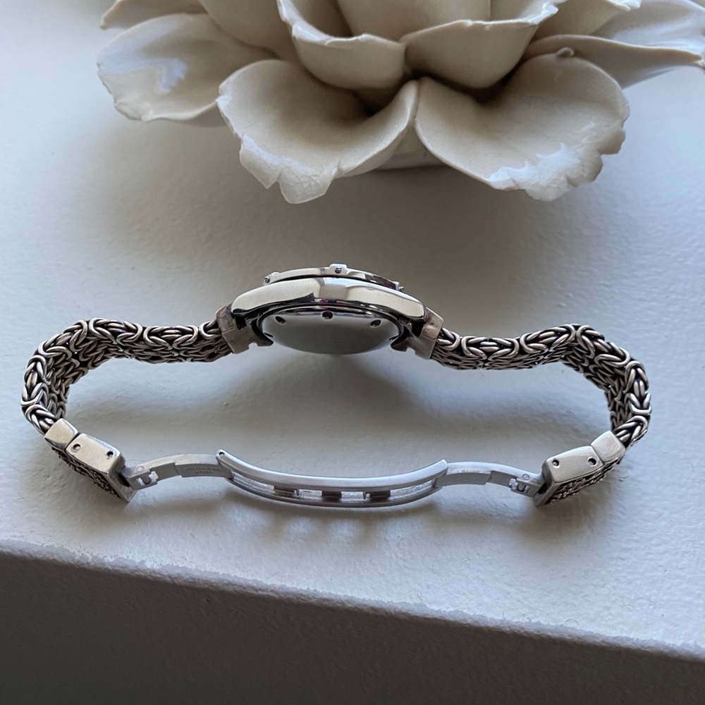 Lois Hill silver and steel bracelet watch - Picture 9 of 11